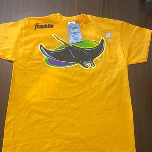 E260  Delta Kids Rays Yellow Tee  NWT Sz. YL